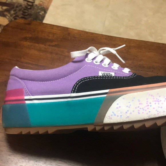 vans era confetti